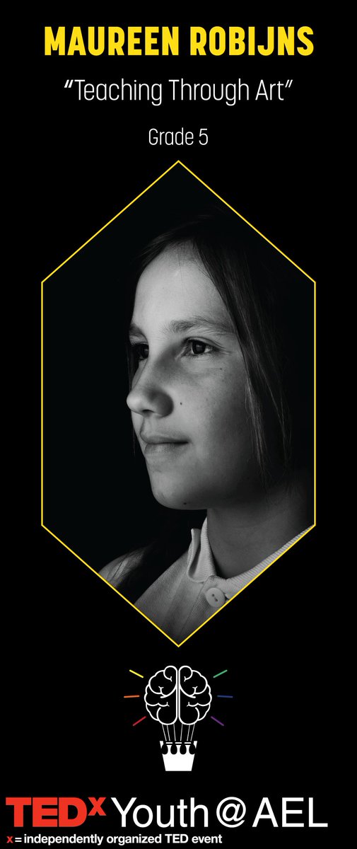 tedxyouthael's tweet photo. @maureenrobijns is one of 2 representing #AELincoln ES for the first time at #TEDxYouthAEL. Don't miss her talk!  https://t.co/LMW0WPWeSw https://t.co/WQRhjHe5OT
