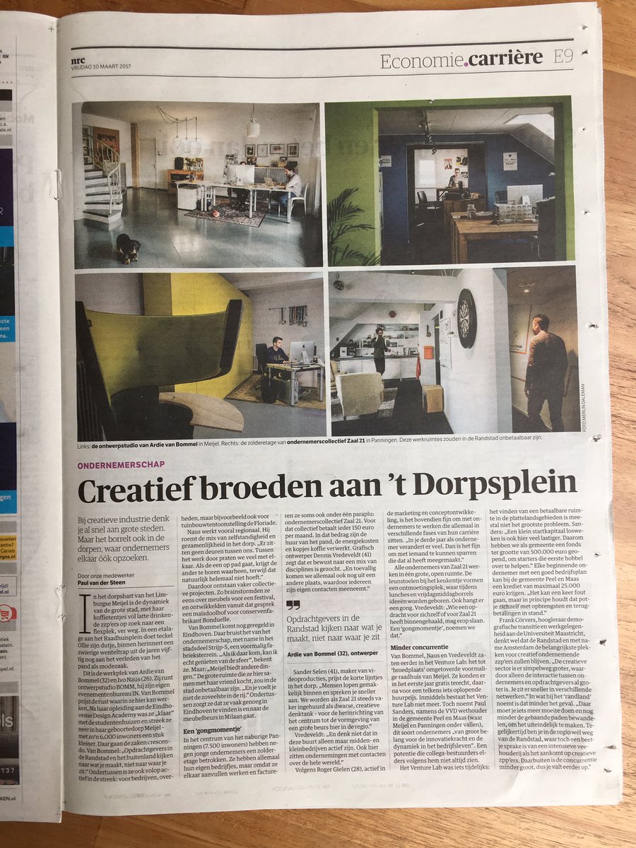Today in NRC! #daarwordiktrotsvan #peelgeluk <a href="/nrc/">NRC</a>