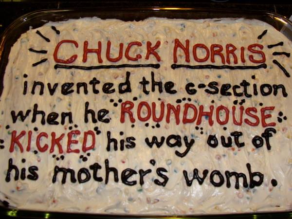Happy 77th Birthday Mr. Chuck Norris. 