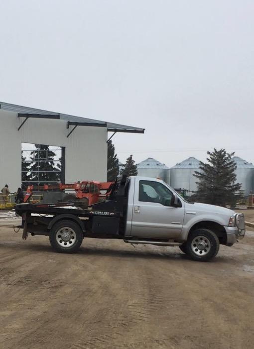 Searching for stolen 06 F350 Diesel pickup truck - stolen from Chin Ridge Farms SE of Taber 6:30 AM.  Please contact me or rcmp if seen.