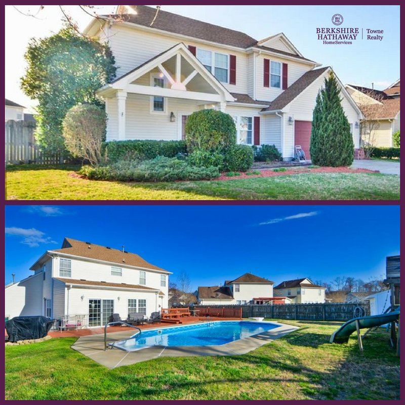 This charming #BHHSTowne home in #VirginiaBeach is open, airy, full of natural light &amp; boasts an inground pool! ow.ly/Ndbq309IPYl