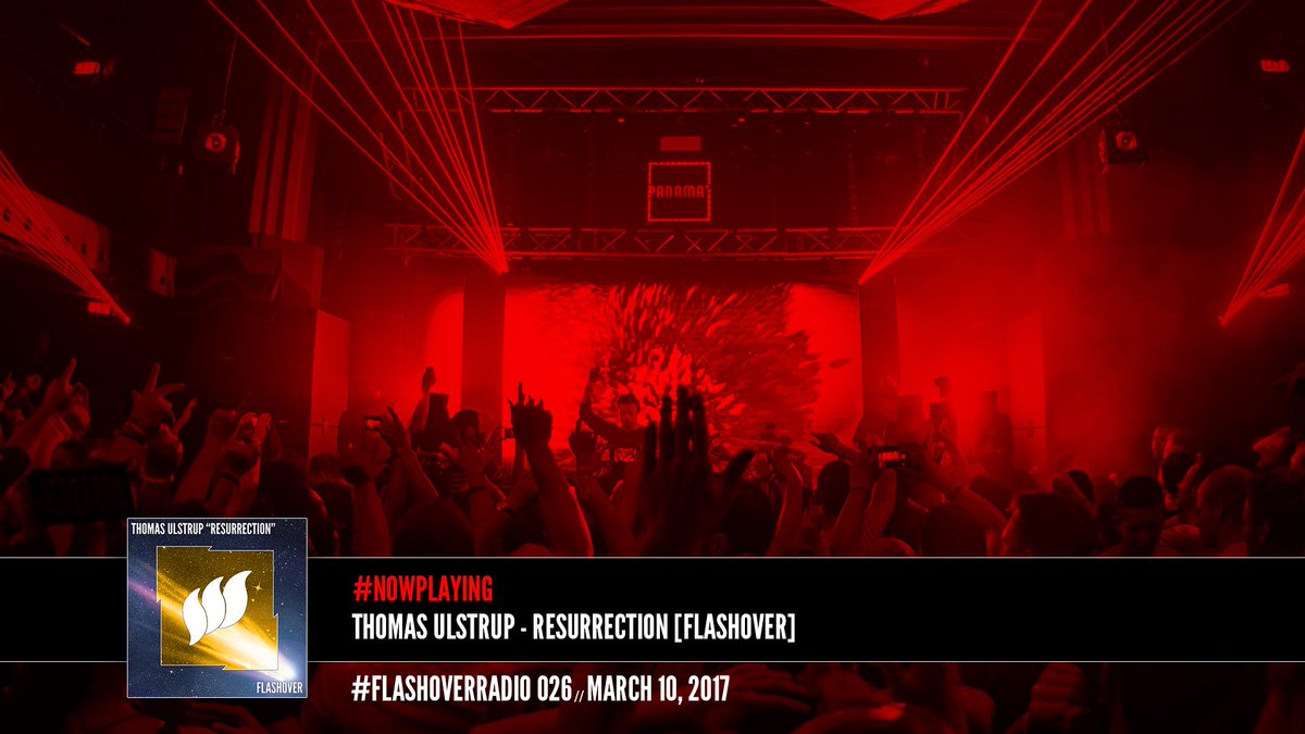 FlashoverRec's tweet photo. What a tune by @thomasulstrup, this is #RESURRECTION! #FR026 #NowPlaying #trancefamily https://t.co/sj9tBTRvaS https://t.co/GnQrQLxrnh