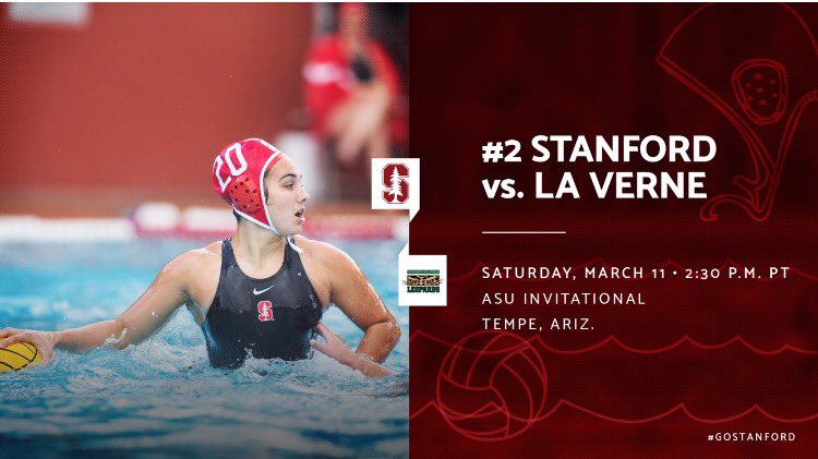 Heading to AZ to play @ASUWaterPolo in our MPSF opener Sat noon (11am PT). Also LaVerne Sat &amp; <a href="/MaristWaterPolo/">Marist Water Polo</a> Sun 9am. #Springtraining