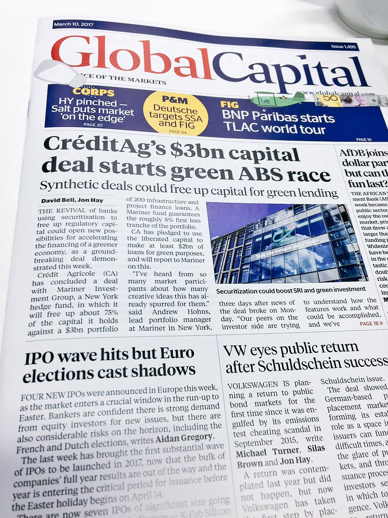 vctrjmnz's tweet photo. The @GlobalCapNews weekly is out! #greenlending #SaltMobile #IPOmarket and much more: https://t.co/1VzH3Fqlmk