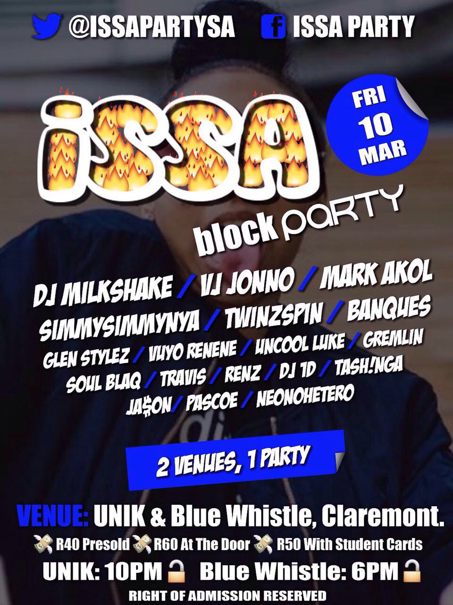 RicardoRramos15's tweet photo. THE PARTY HAS OFFFICALY BEGUN
#IssaBlockParty10March https://t.co/TDTf5tg0XY