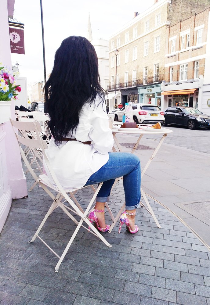 shirleybeniang's tweet photo. NEW Post: Afternoon Tea at Peggy Porschen on https://t.co/B3NPWnvii5 ..with outfit details! https://t.co/2kLn0RA4gv