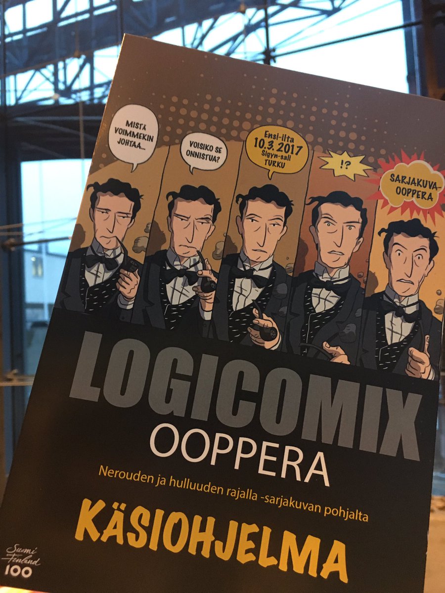TanskanenTimo's tweet image. Oopperakantaesitykset jatkuvat Turussa. #Logicomix yhteistyössä @Taideakatemia, #Konservatorio, #Oopperakammari &amp;amp; @abosvenska . #Suomi100