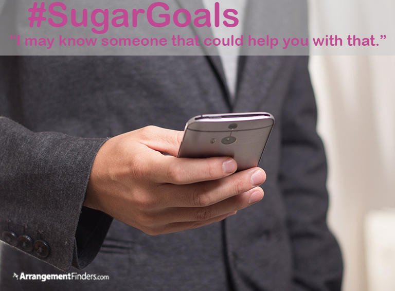 Networking #goals. #sugardating