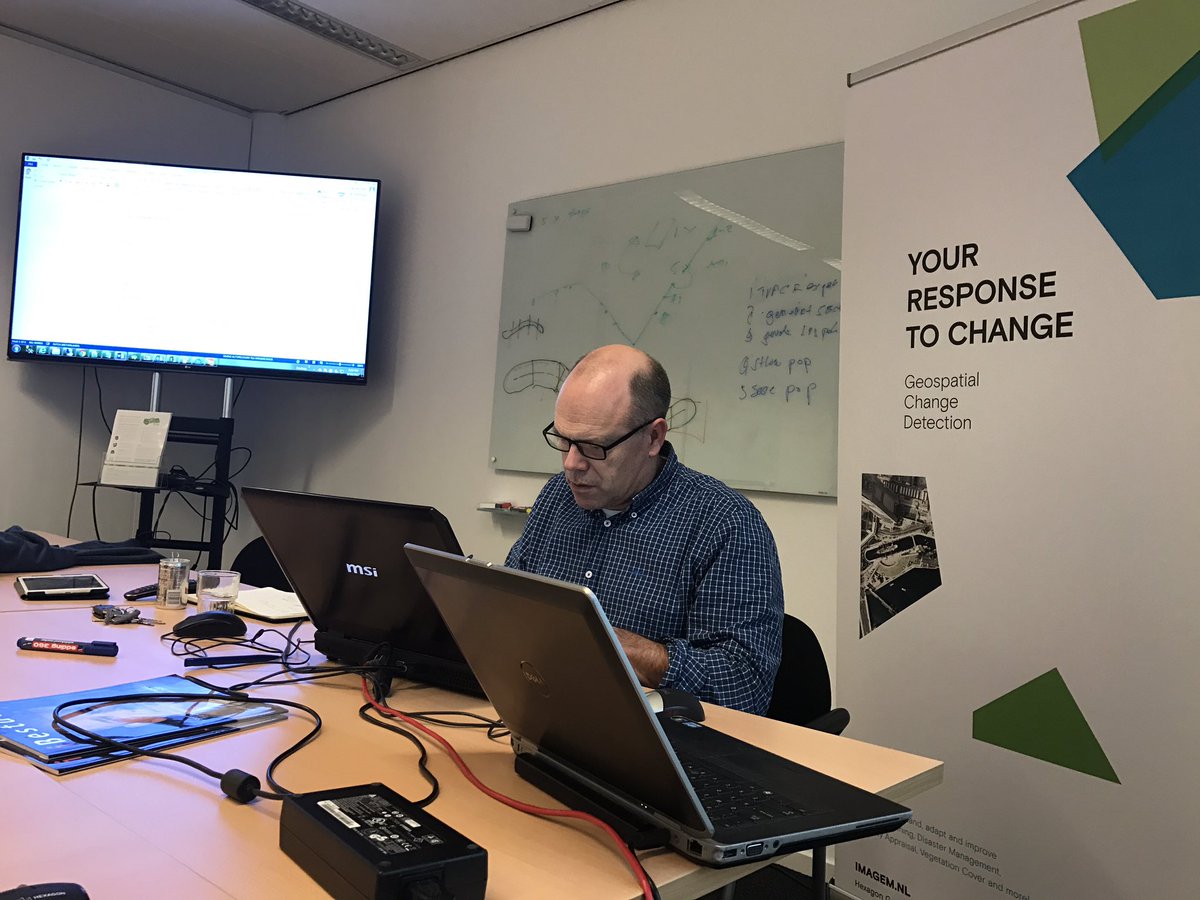 P_d_groot's tweet image. Met Tjip doorhalen voor een grote demo volgende week. 1 demo met ons complete #PowerPortfolio en #SmartM.Apps! @ImagemNL @HexGeospatial