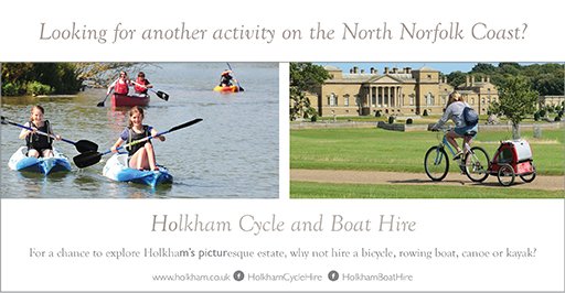 Norfolketc's tweet photo. Sail with us and then go and explore Holkham Estate by bike or take a trip out on the lake. 

Holkham Cycle Hire is open 1st-17th April. https://t.co/5QU05bKDwZ