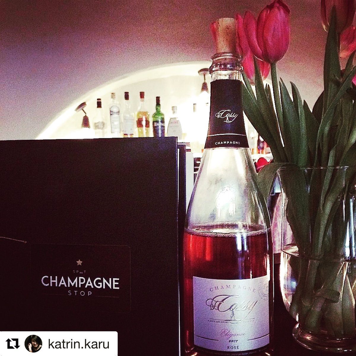 Thank you <a href="/katrin/">Katrin</a>.karu for the pic! #champagne #jouylesreims #bubble #france #champagnecossy #champagnerose