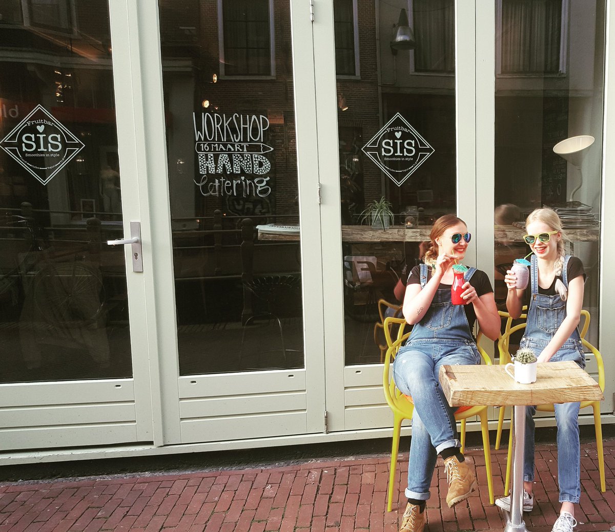 Ons terras is geopend 😎