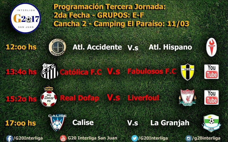 Sabado, 13.40 hs.