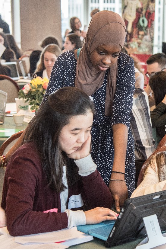 concernGCC's tweet image. #GCC Global Youth Summit NYC students, teachers, #ConcernWorldwideUS staff &amp;amp; Board Members joined for problem solving #ComplexEmergencies