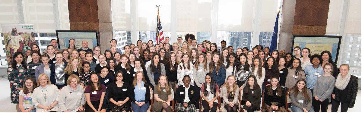 concernGCC's tweet image. #GCC Global Youth Summit NYC students, teachers, #ConcernWorldwideUS staff &amp;amp; Board Members joined for problem solving #ComplexEmergencies