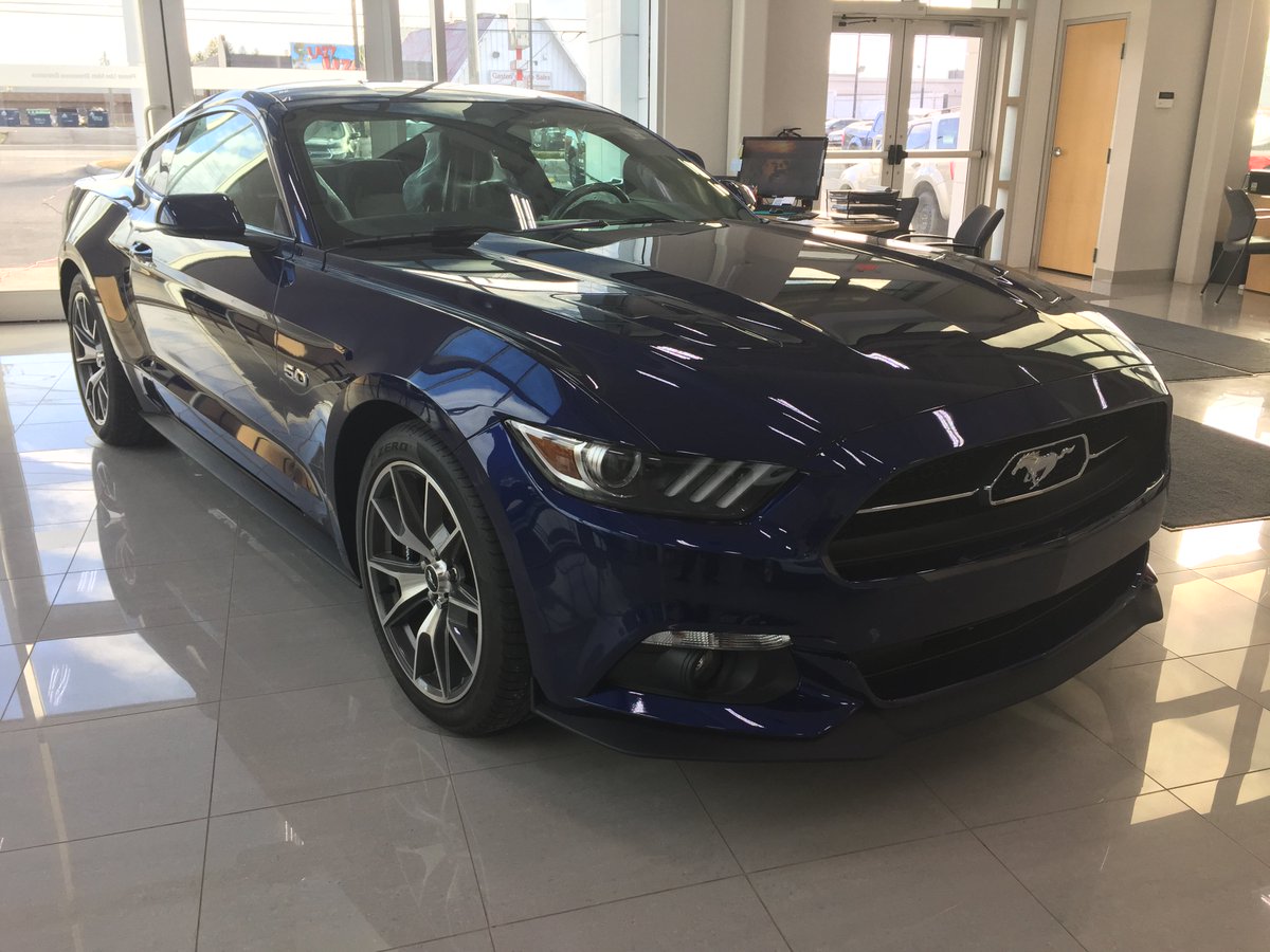 edlearnford's tweet image. Stored 2015 NEW Anniversary Mustang GT, 806 of 1964 Made!  Here at @edlearnford