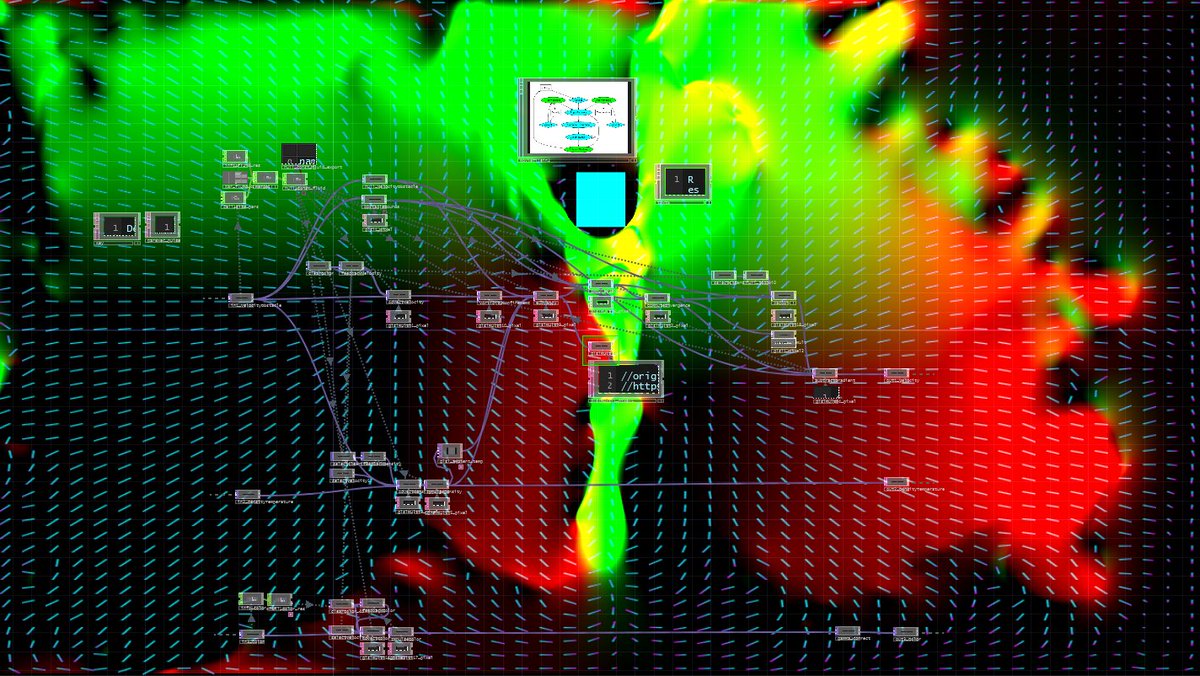 vladstorm_'s tweet image. vector fields for @1null1 
#touchDesigner #glsl #vectorFields