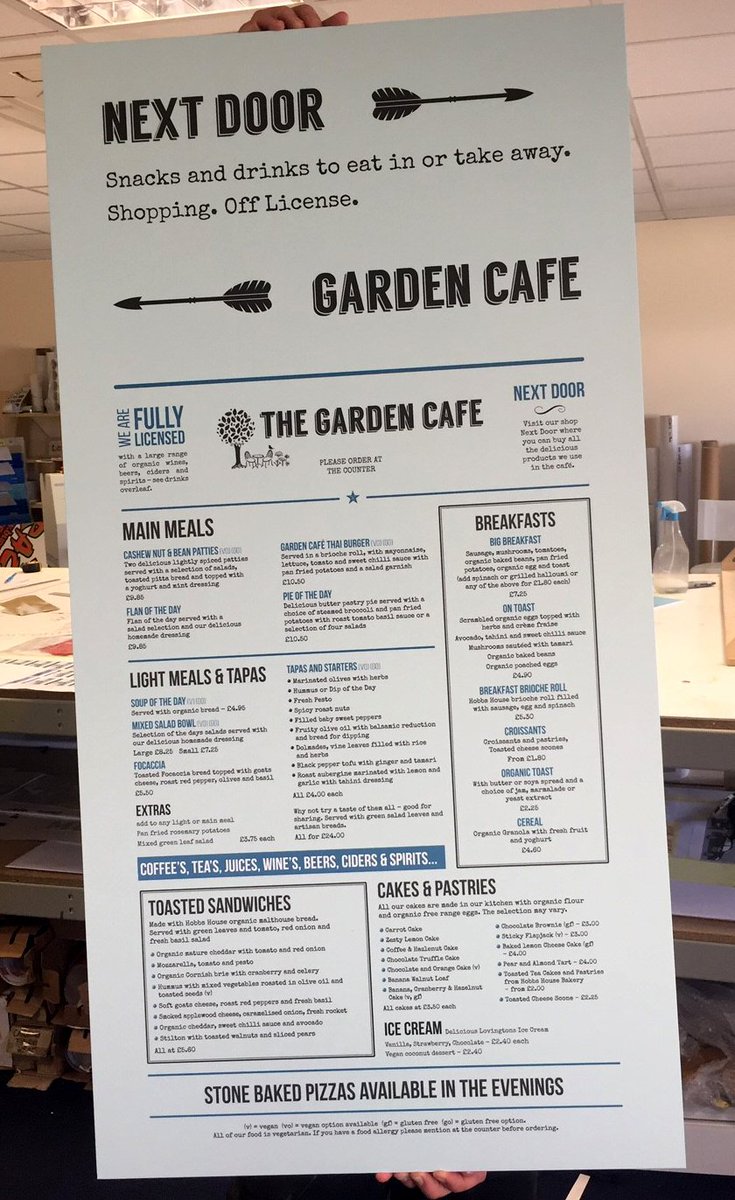 Lovely bit of wrapped vinyl for <a href="/GardenCafeFrome/">Garden Cafe</a> this afternoon 🎨🥑