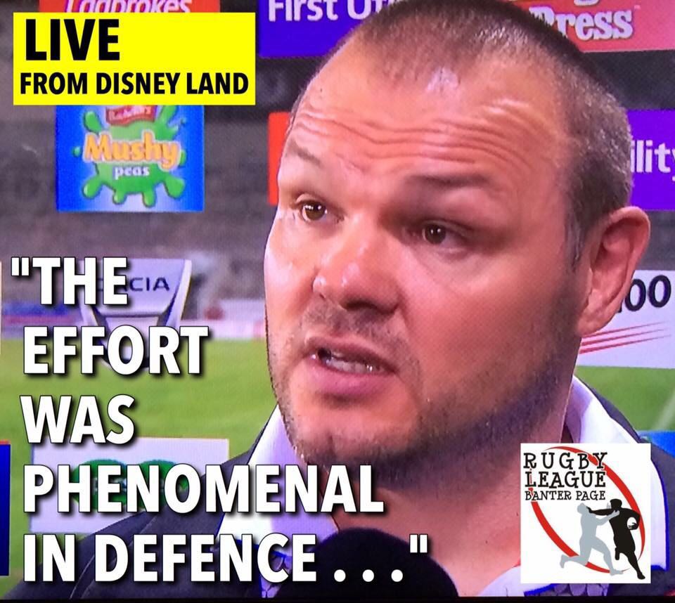 ginge1rowl's tweet photo. This still makes me laugh @RedVeeDotNet "D was phenomenal" after saints wer thrashed 😂😂😂 #classicKC https://t.co/3NjBFKdYtd