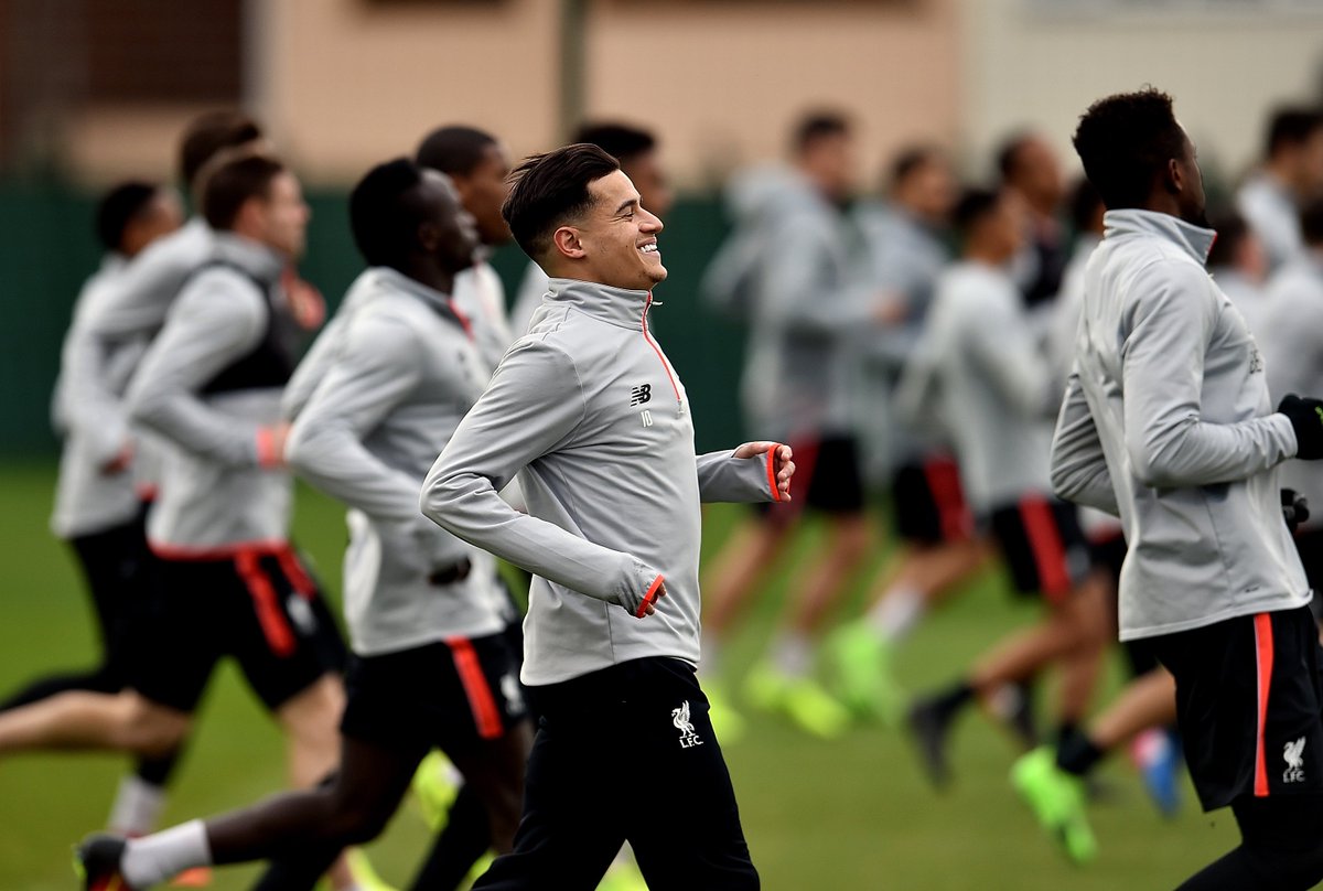 LFC's tweet photo. Training time. 😄 https://t.co/4O51TRz3zu