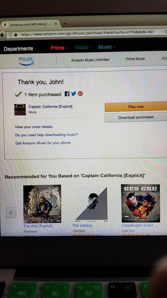 SmilesTF1's tweet photo. Got Em! S/o @MURS &amp; my brother @NEVESSLU47KROK 

Support hip hop... #CaptainCalifornia #GBKW #StrangeMusic 

#2StackS #UKNODACREW https://t.co/c1MalaTzpZ