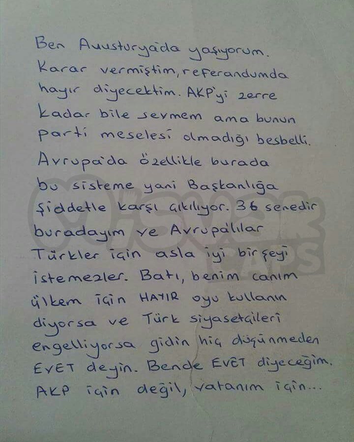 #GeleceğimİçinEVETdiyorum