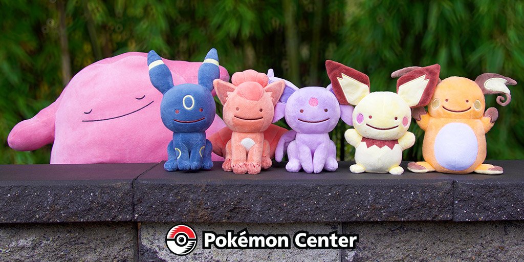 Pokémon on X: Ditto used Transform! A new Ditto collection is now  available at the #PokemonCenter:    / X