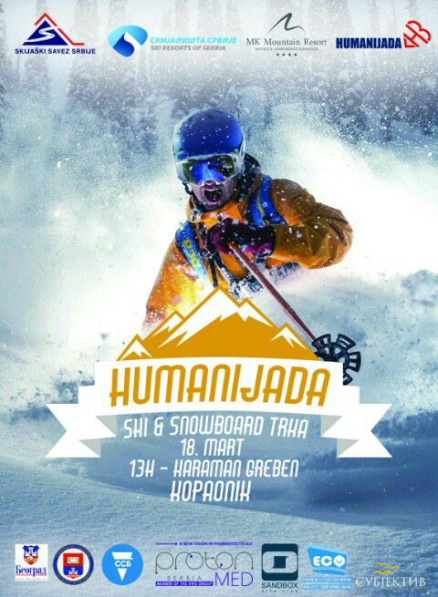 Humanijada's tweet photo. Sa velikim zadovoljstvom Vas obaveštavamo da Humanijada dolazi na Kopaonik! https://t.co/NmmWHTA0Hb