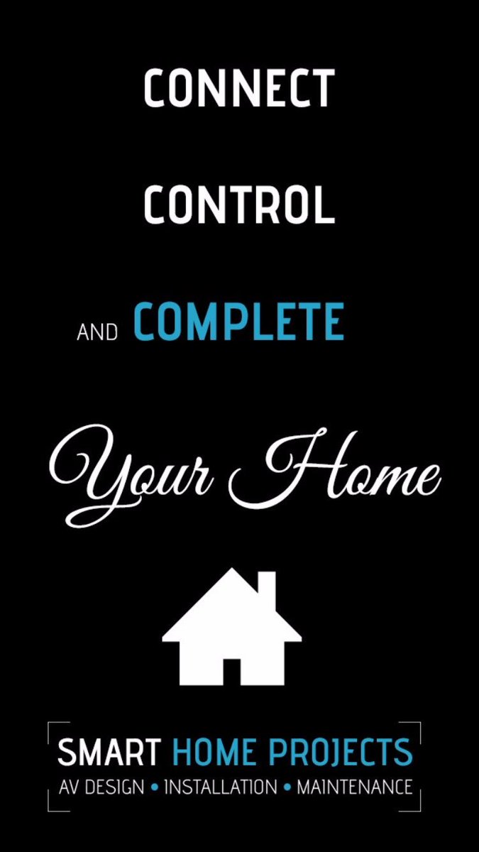 HAINES_AV's tweet photo. #connect #control &amp; #complete your #home with @smarthomepros #thinksmart https://t.co/IiJNL9eZBf