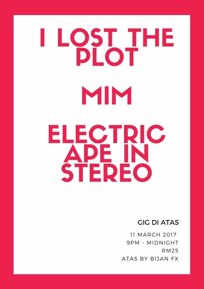 #PJ TODAY March11 <a href="/ILostThePlotSP/">I Lost The Plot</a> X #MIM X <a href="/TEAIS4/">Electric Ape</a> LIVE 9pm @ATAS_byBijanFx