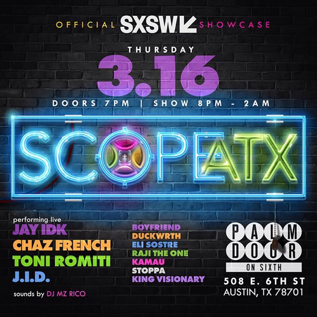 SCOPEexpo's tweet image. Get familiar with the #SCOPEATX performing artists with this special edition of @MackenzieeNP's #TheMackList! 

soundcloud.com/mackenzieenp/s…