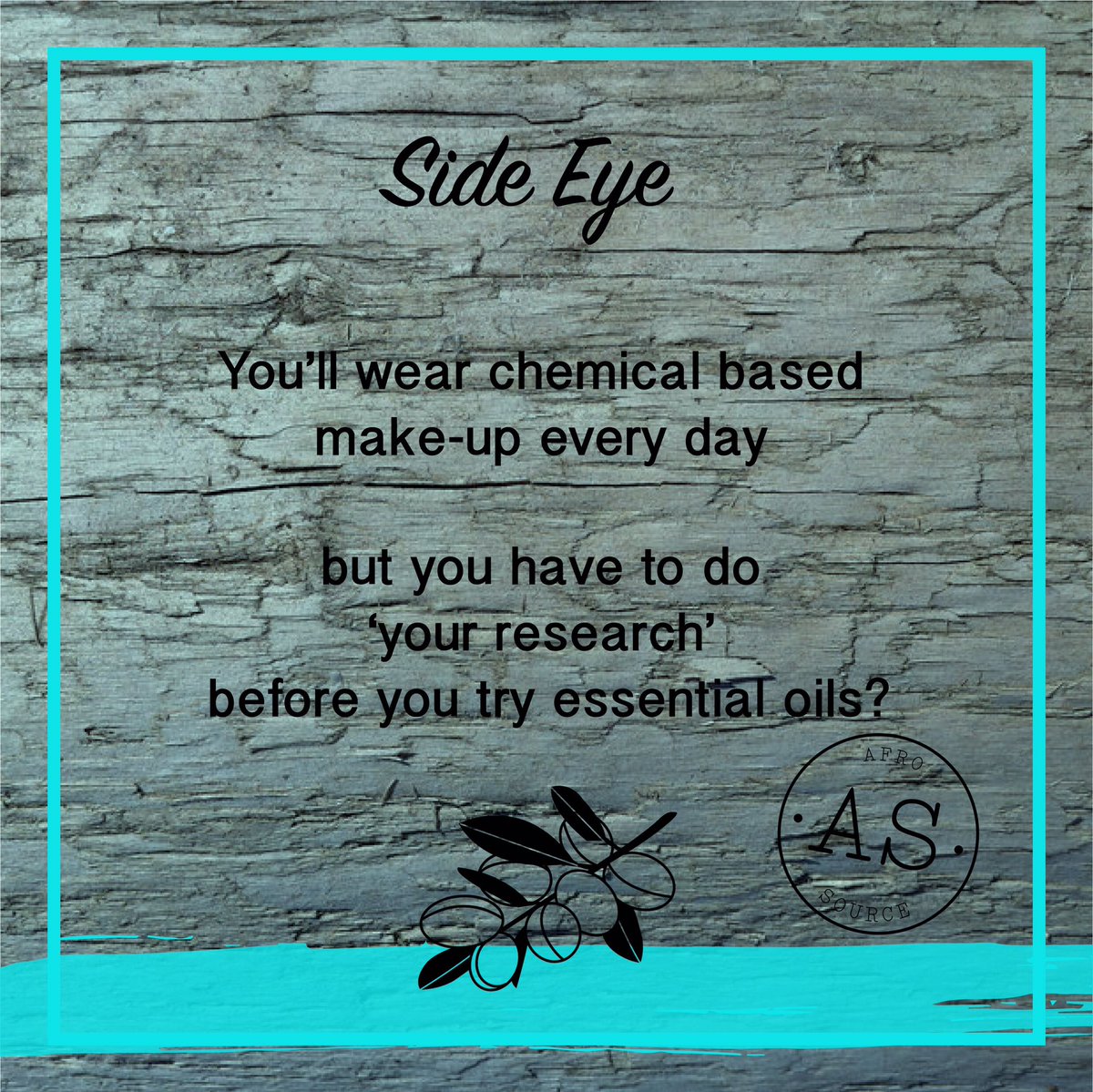 afrosource's tweet image. What the pic said....

Shop our full range of essential oils today at 
afrosource.co.uk