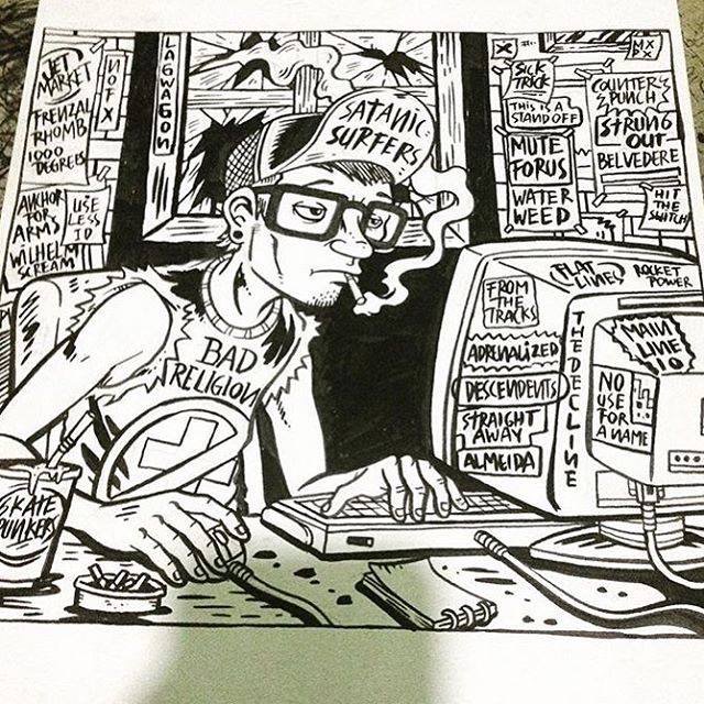 Great drawing with <a href="/Forustheband/">Forus</a> in the middle of all these awesome bands!