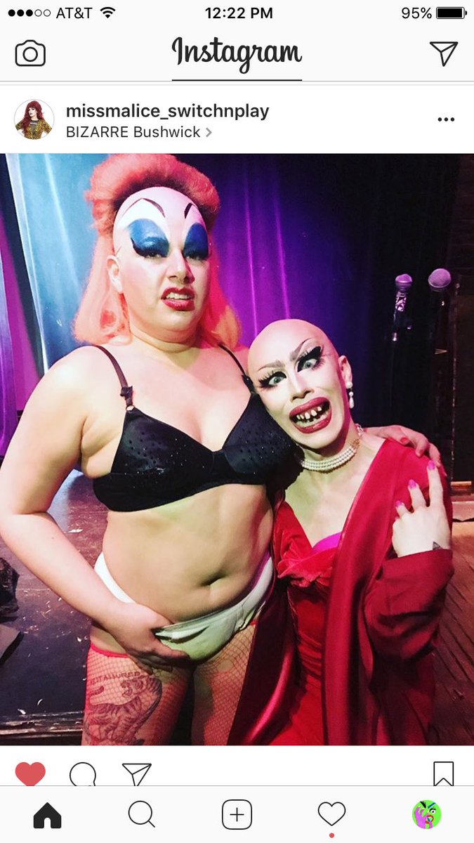 sasha_velour's tweet photo. Photo by @switchnplay 's Miss Malice. Me and Divina GranSparkle last night!!! https://t.co/rBkPfoKZS8