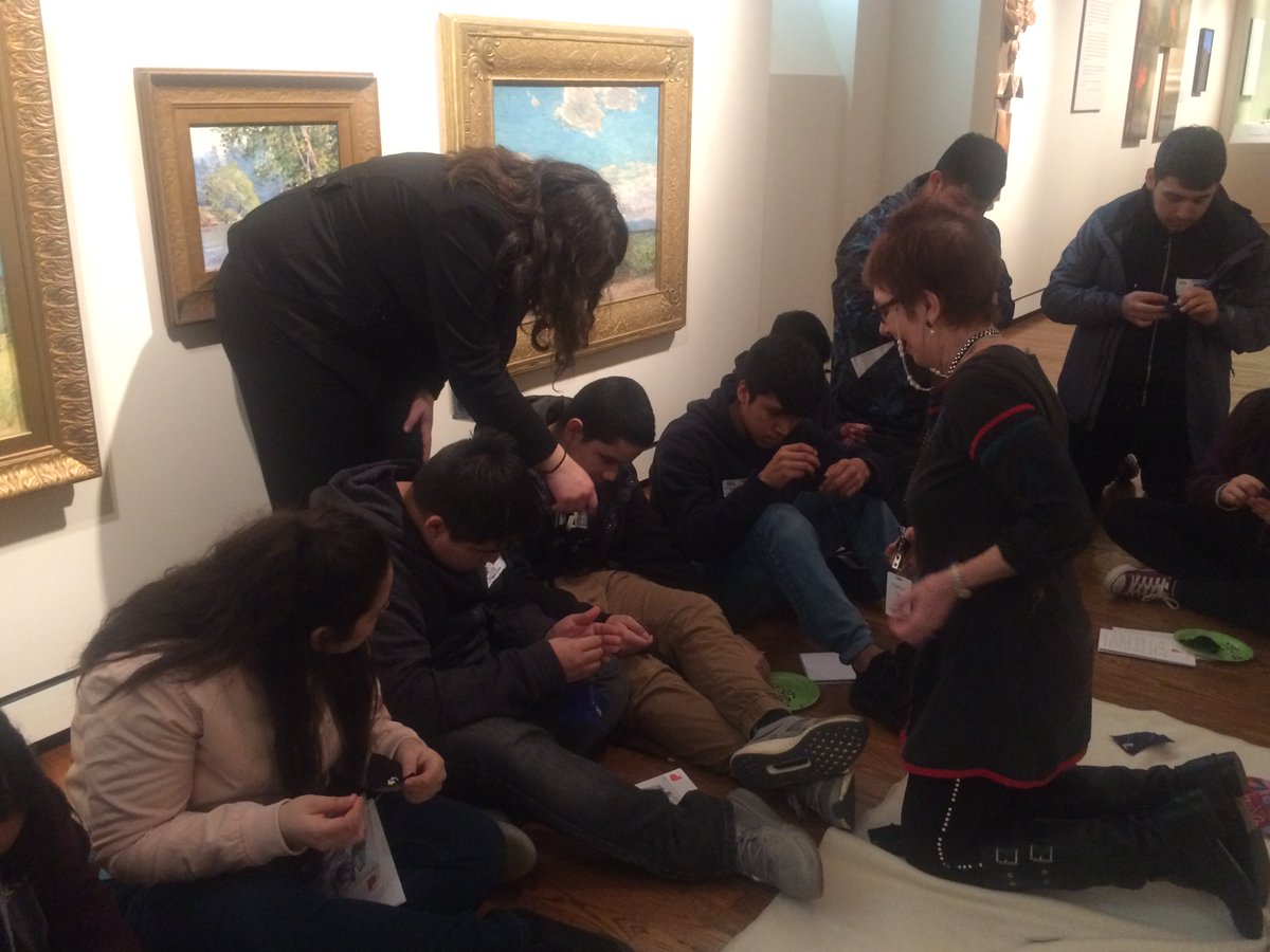 ais_whs's tweet photo. On Mar. 7th AIS International Art class went to the Portland Art Museum to learn about Northwest Coast Native Americans’ culture through art https://t.co/xdiPl4gQY5