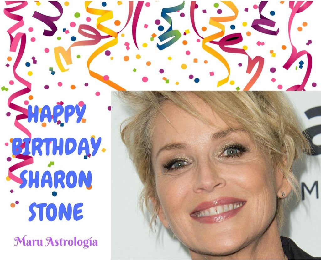 HAPPY BIRTHDAY SHARON STONE!!!!   