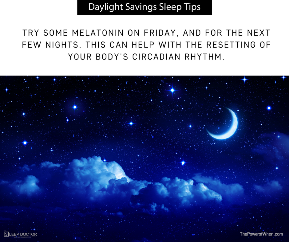 thesleepdoctor's tweet photo. Daylight Savings Sleep Tip #4 
Try Natrol Melatonin which can help re-establish your normal sleep patterns. https://t.co/m2Q80OWTXn @natrol https://t.co/tkaZMnAGTH
