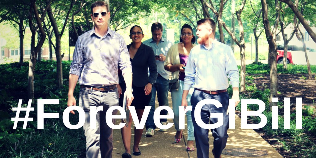 The #GIBill turns 75 years old in two years. Let's secure it for the next 75 years. It's time for the #ForeverGIBill.