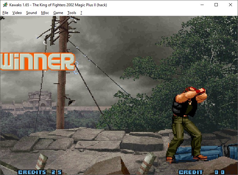 the king of fighters 2002 magic plus 2 winkawaks the king of fighters 2002 magic plus 2 winkawaks