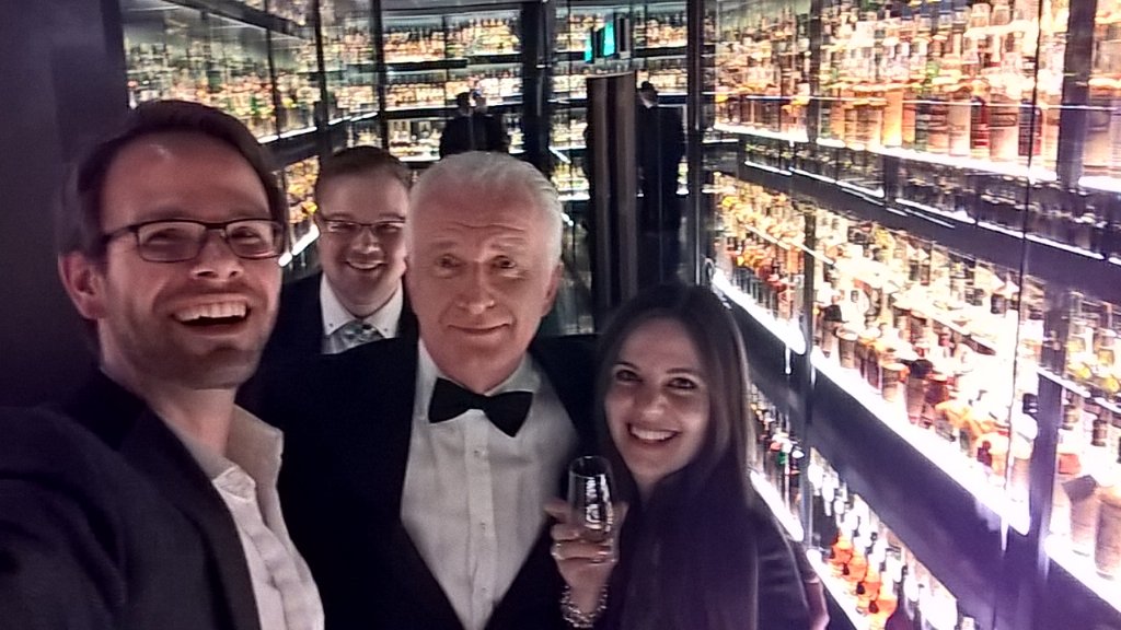 Kimkjaerside's tweet photo. What a way to finish the evening w @noemilatorre21 @AndrewBurnetCo @ScotchWhiskyExp @conventions #PromoteEdinburgh https://t.co/Rwrv7NTWOW