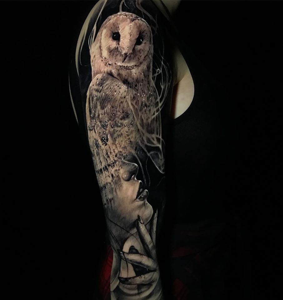 Awesome tattoo work by Jak Connolly Art!
SAVEMYINK.COM