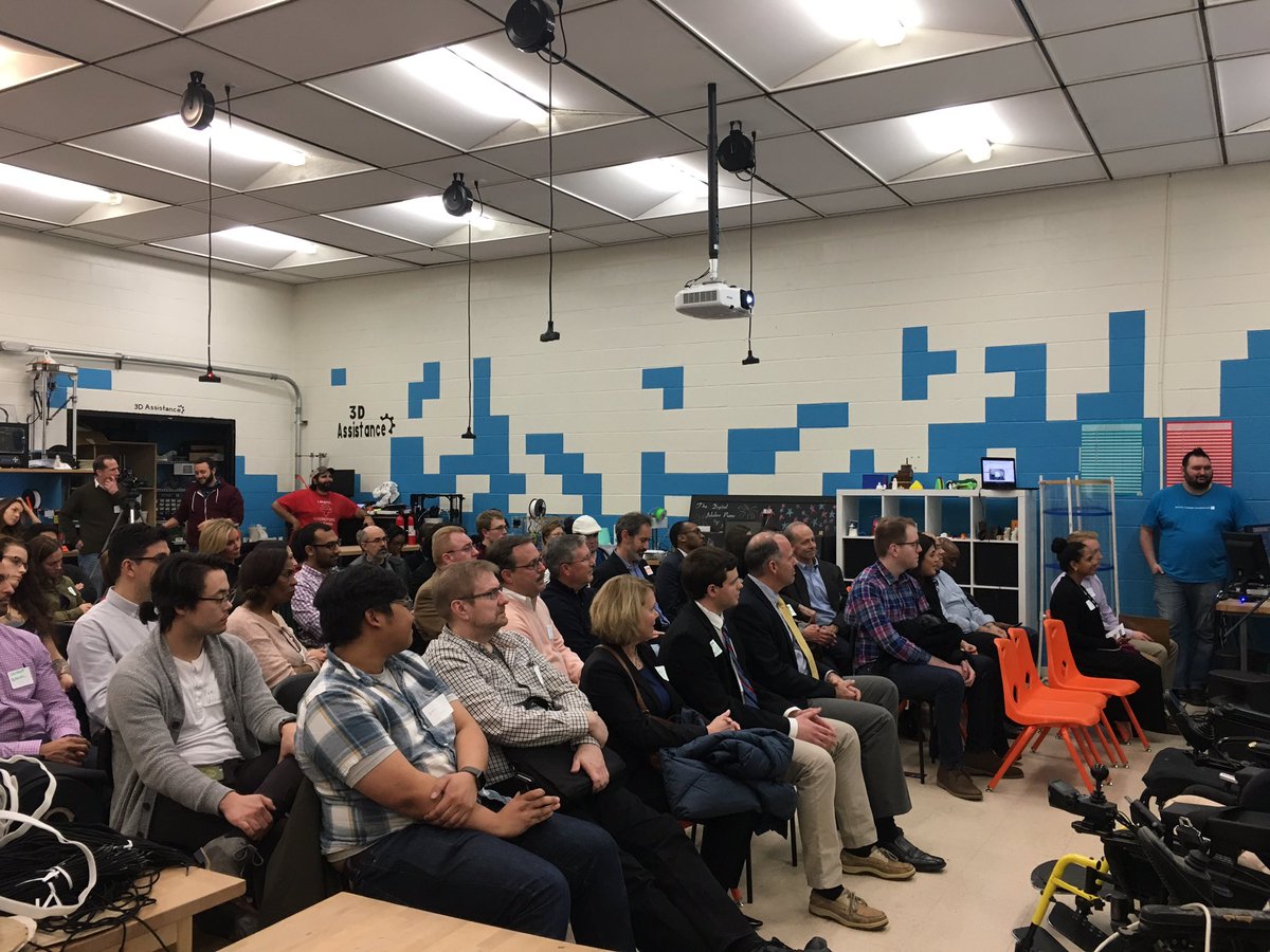 AbilitiesHack's tweet image. What a crowd! #abilitieshack