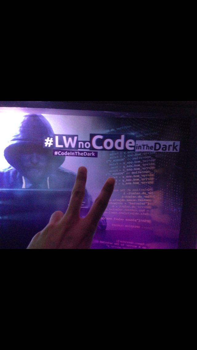 designernatan's tweet image. #lwnocodeinthedark #codeinthedark