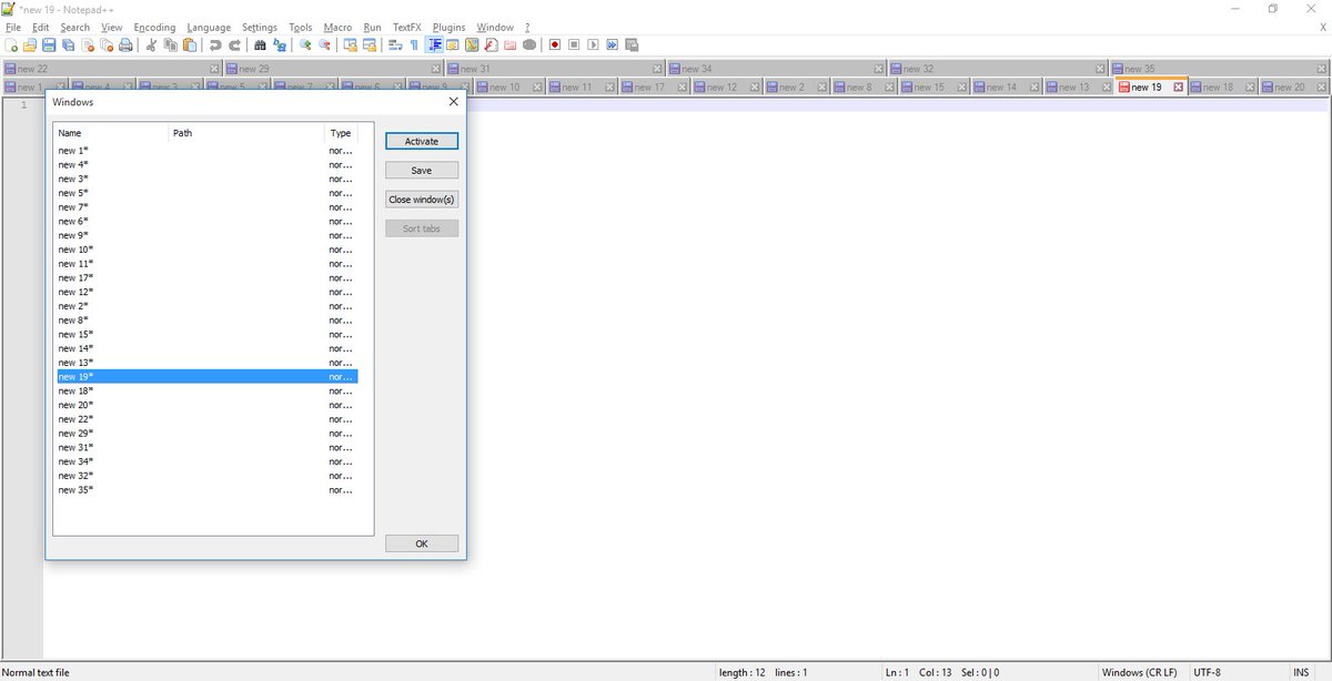timhoppen's tweet image. I have commitment issues. #notepadplusplus #autosaveunsavedfiles #scratchpad #alittlebitofeverything #atleastitisnotpostitnotes