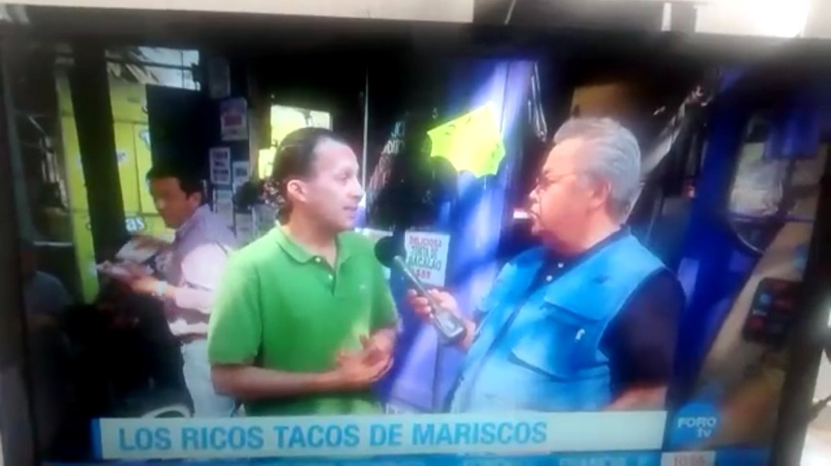 Gracias a <a href="/reporteronte1/">reporteronte1</a> por nuestro reportaje en los Viernes Culinarios de <a href="/Ftv_MatutinoEx/">Expreso de la Mañana by ME</a> . Los esperamos !!!