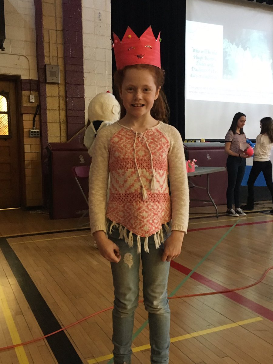 mruttley1's tweet photo. Congrats to 4Us own Gr 4 Queen of the Carnaval 👸 https://t.co/twU1SPwLo5