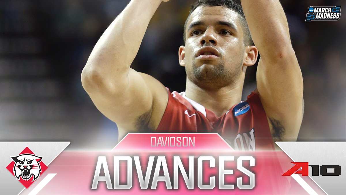 MarchMadnessMBB's tweet photo. Davidson pulls the upset!

Jack Gibbs drops 34 points as the Wildcats knock off top-seeded Dayton, 73-67, in the A-10 quarters. https://t.co/74gEfHLauv