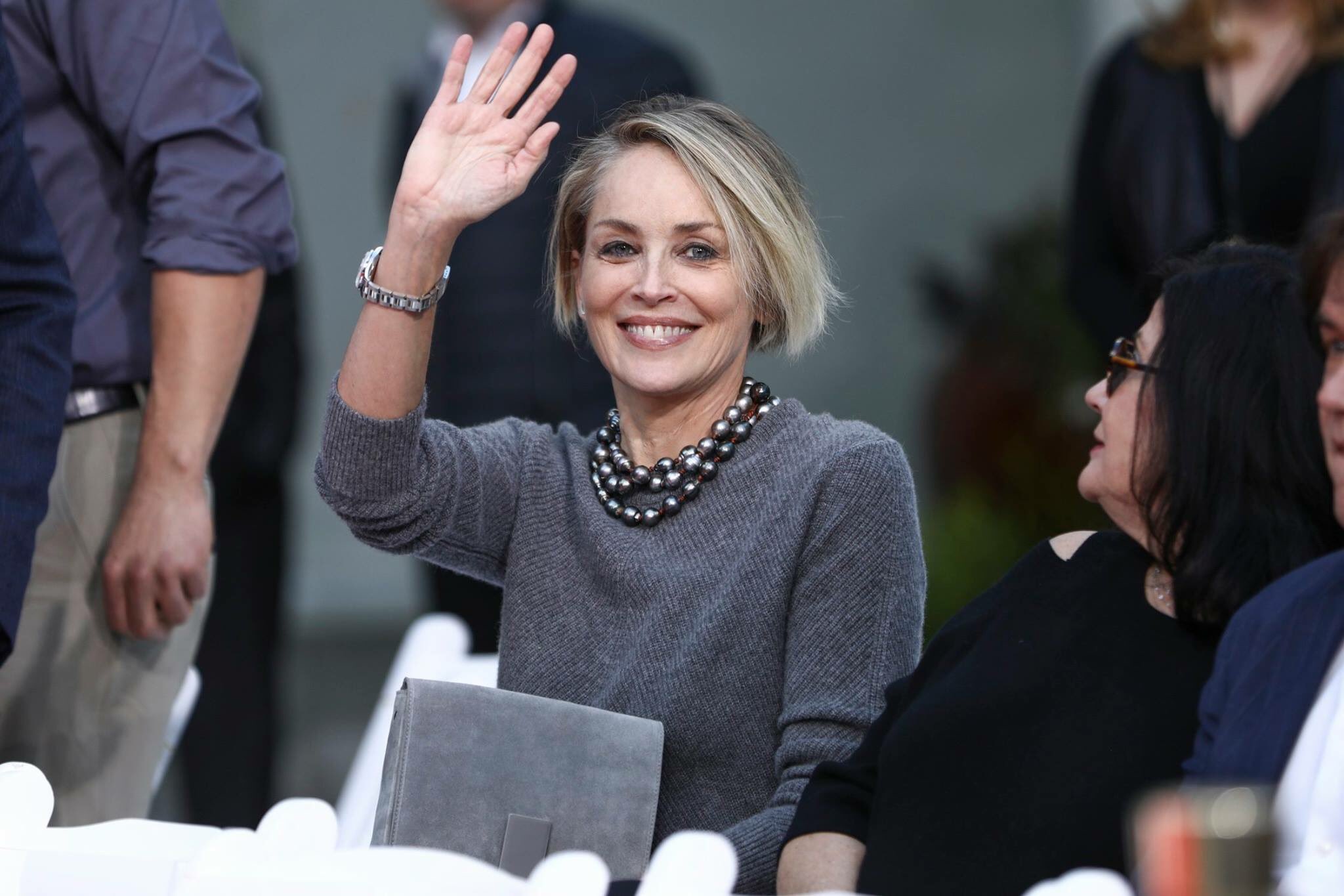 Happy 59th birthday to actress, film producer, and former fashion model Sharon Stone. Lookin\ good Sharon. 