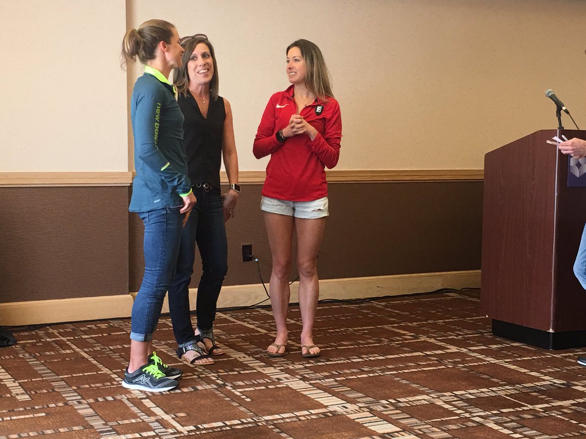 Fun afternoon at the <a href="/gateriverrunjax/">Gate River Run</a> Lunch with Olympians. Looking forward to tomorrow's race!