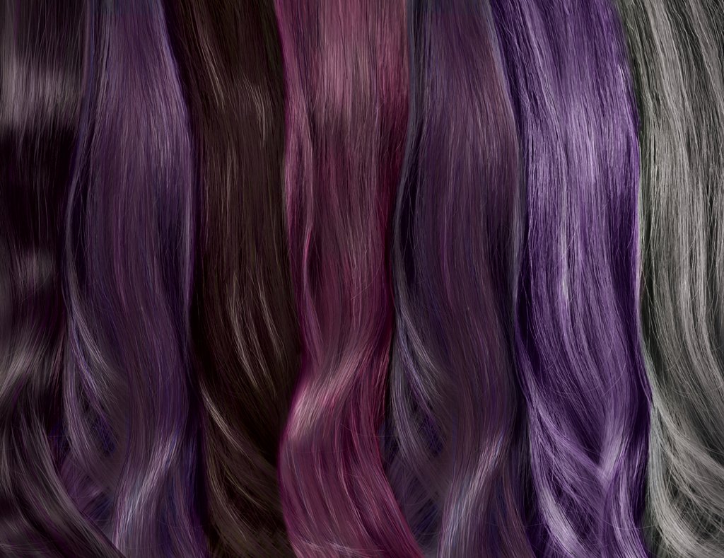 Где найти фиолетовую краску для волос